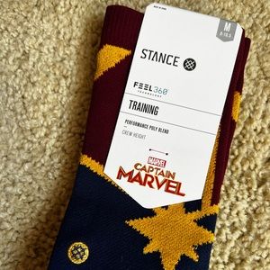 Captain Marvel Stance socks